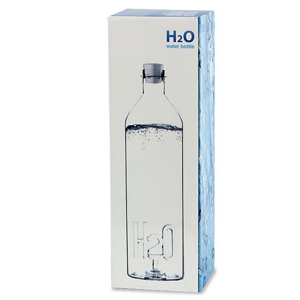 Bouteille d'eau Balvi 24620 en verre borosilicaté H2o L. 1.2 Balvi