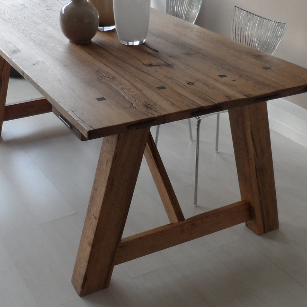 Acquista online Tavolo fratino ECLETTICA holland naturale 110 X 300 Devina nais