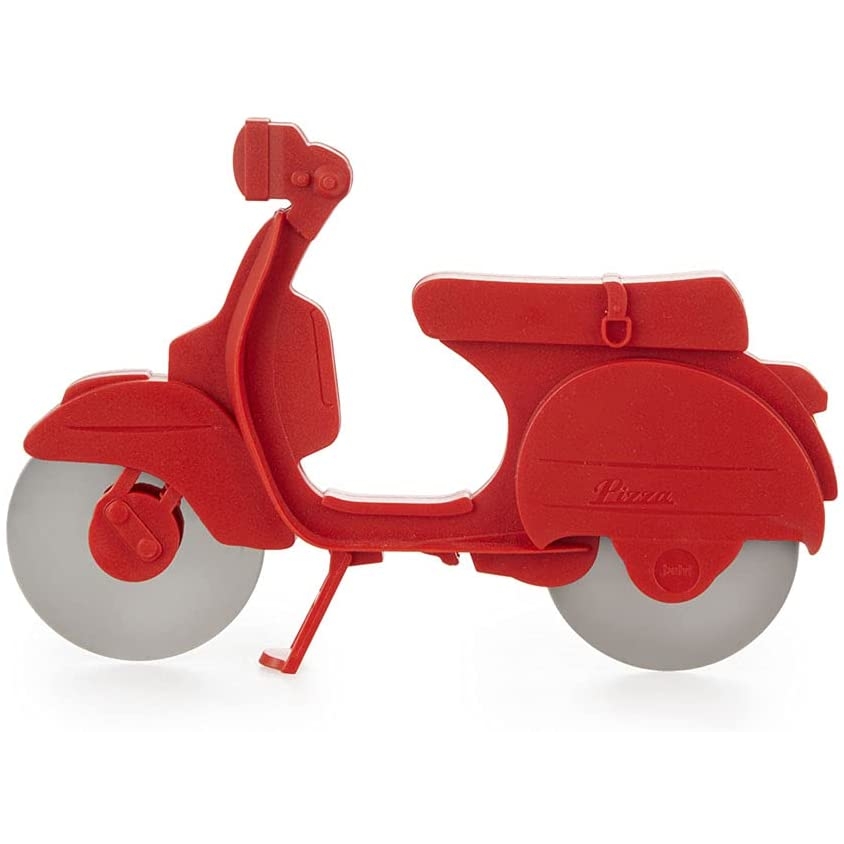 Balvi Pizza cutter wheel slicer Scooter in ABS cod.24617 Balvi