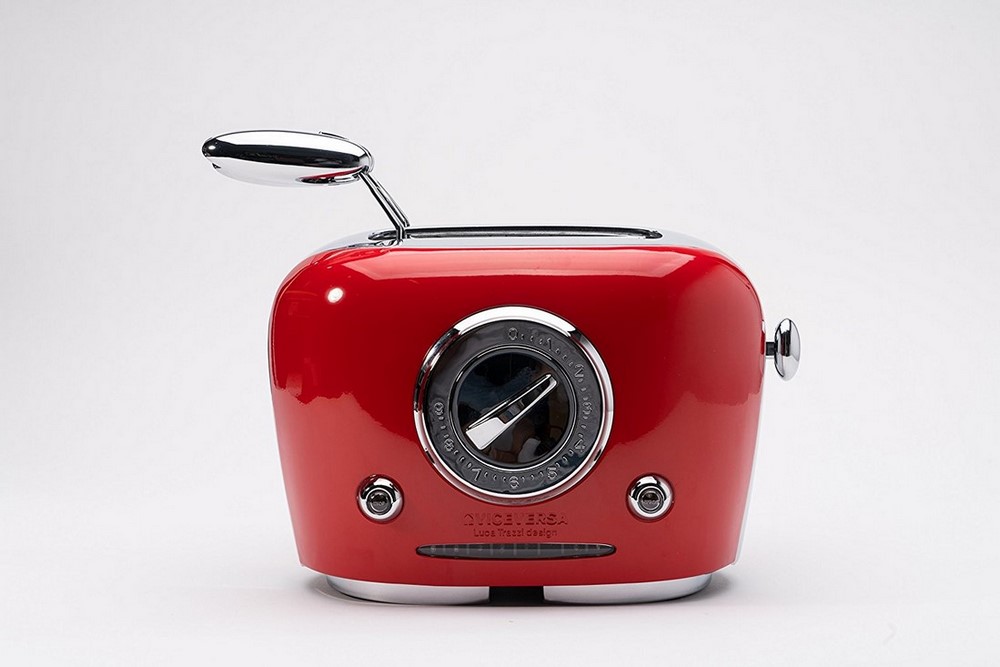 Tostapane 2 pinze Tix Rosso cod. 10033 Viceversa