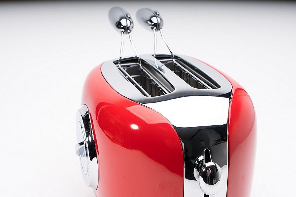 Tostapane 2 pinze Tix Rosso cod. 10033 Viceversa