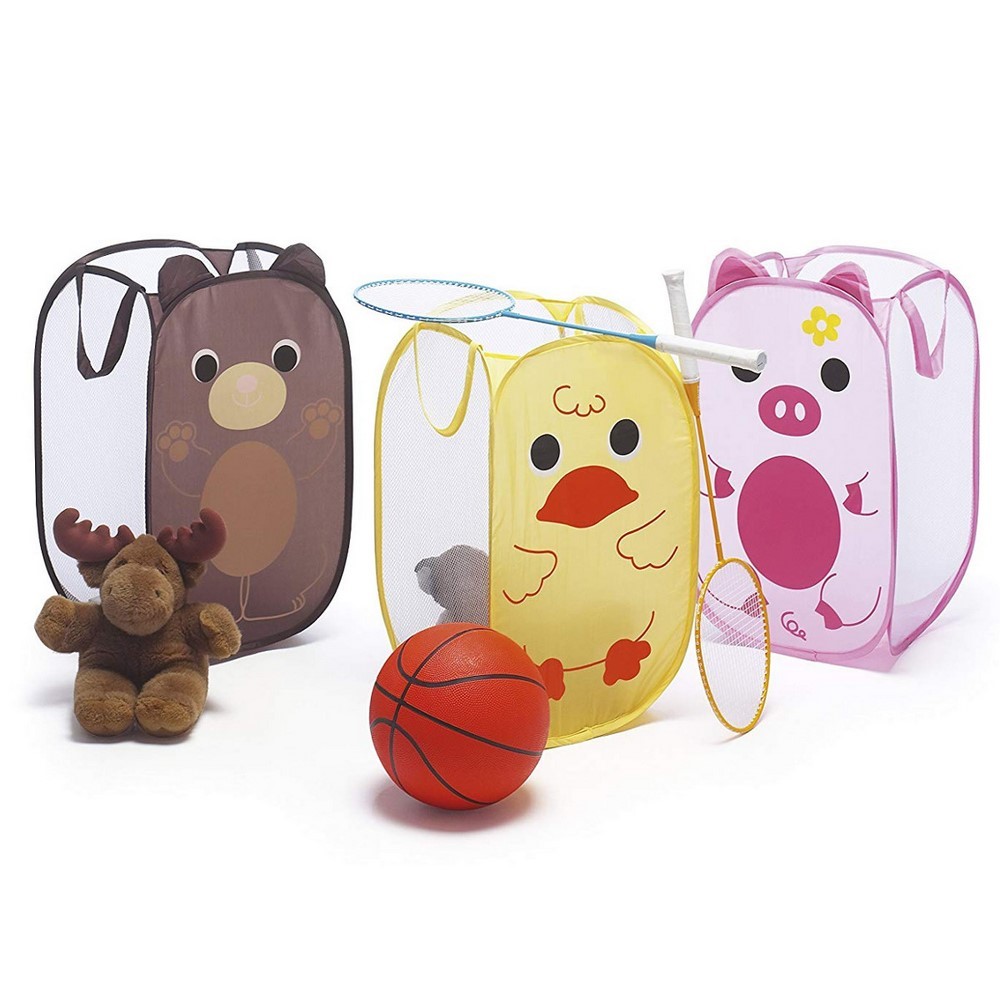 Acquista online Simply Toy holder, Fabric, Brown 36X36X57 cm Excelsa