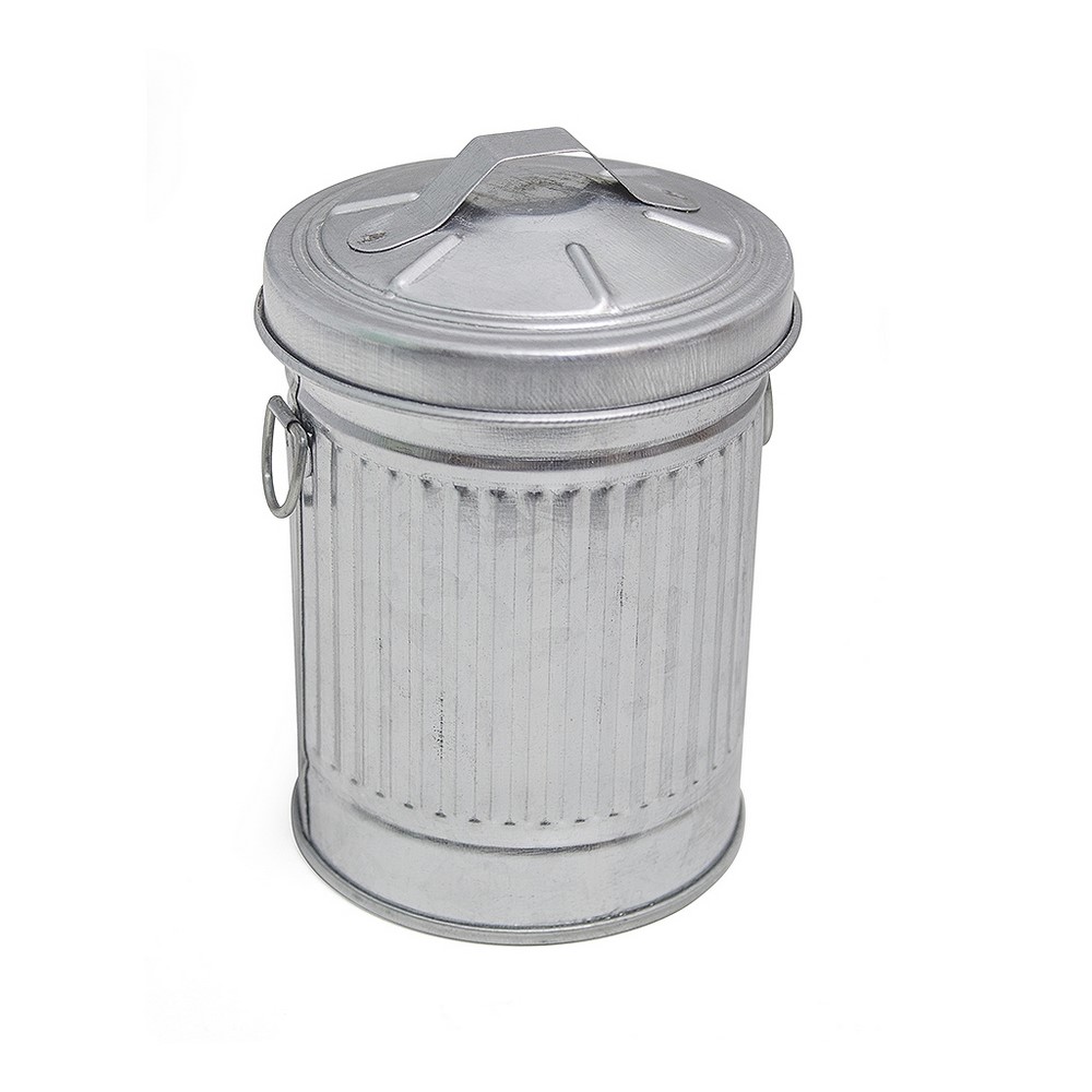 Acquista online GARBAGE ashtray in metal with lid Balvi