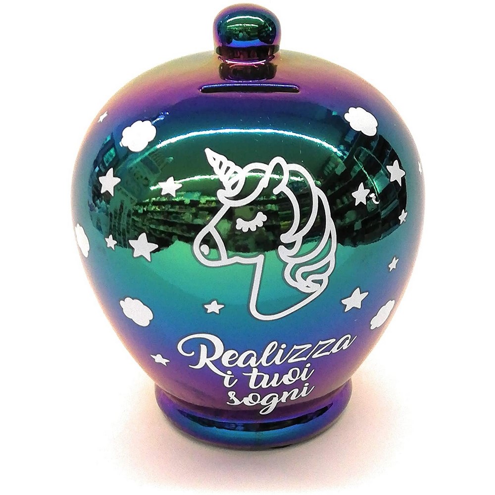 Salvadanaio In Terracotta - Rompere In Caso Di Emergenza, Design Classico E Divertente