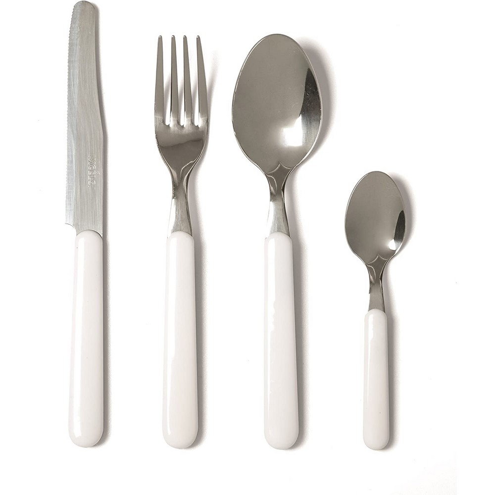 Excelsa set 16 posate Shadow acciaio argento