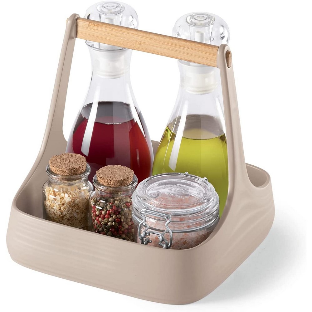 Acquista online Guzzini Corbeille de table tout ensemble 100% lait recyclé Argile Guzzini