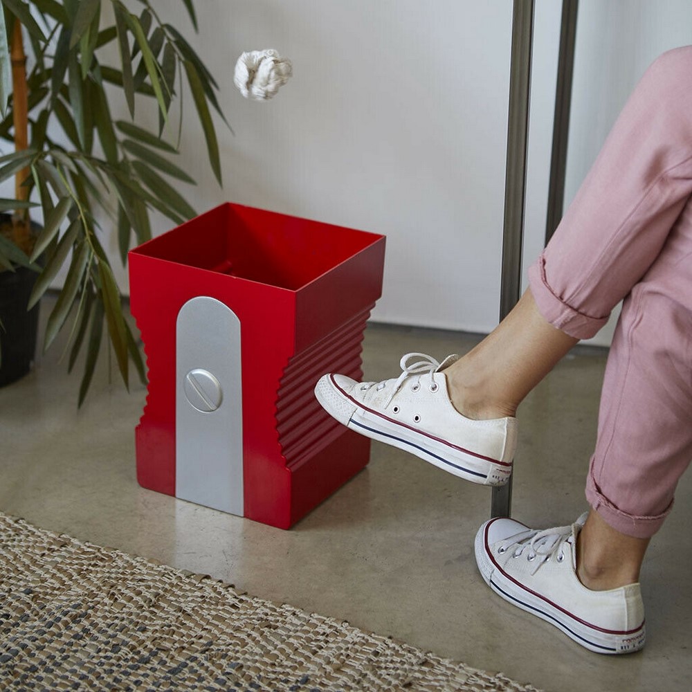Balvi Cestino carta + porta matite Sharpener temperino rosso plastica Balvi