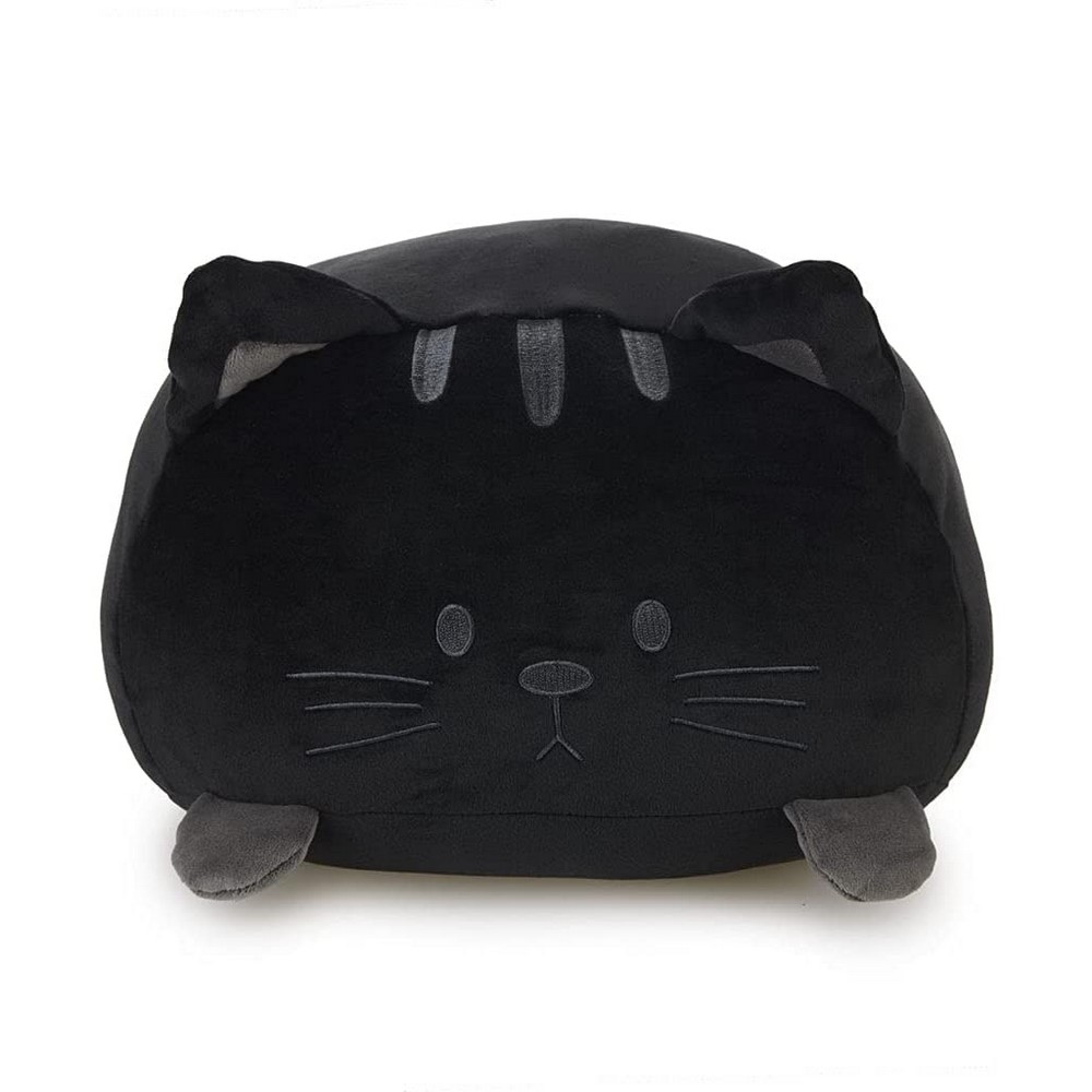 Kitty pillow Black color soft and very soft cat shape Balvi
