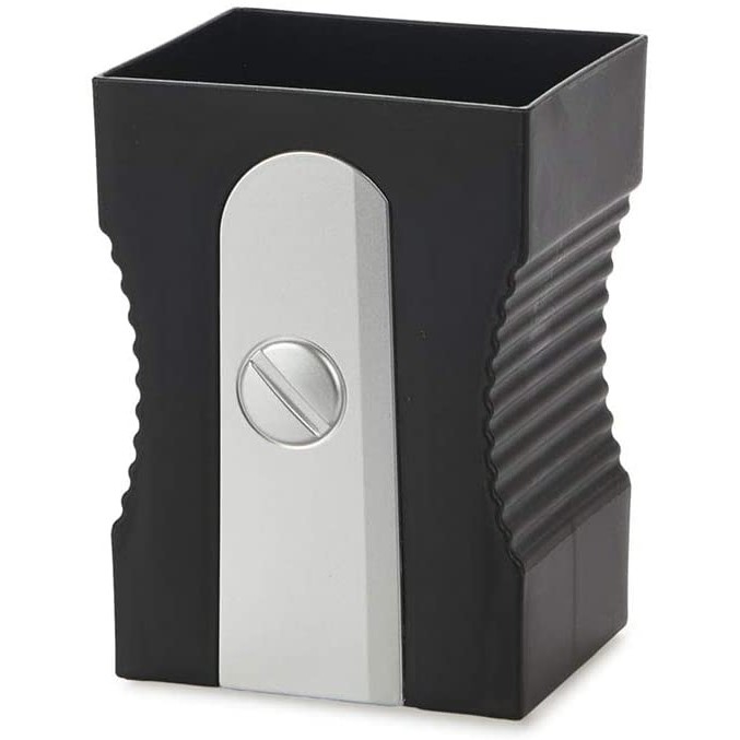 Balvi pencil holder Sharpener black plastic sharpener Balvi