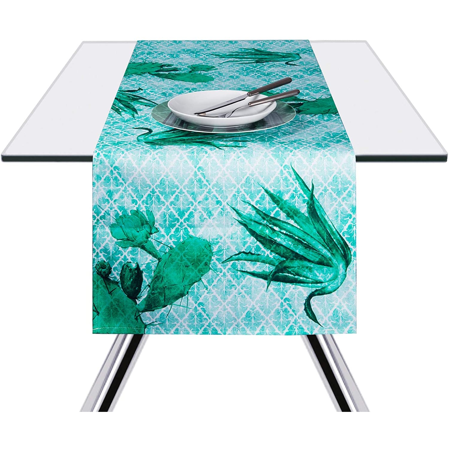 Teiera Cactus Excelsa In Ceramica - Capacità 650ml, Verde Scuro, Dipinta A Mano, Adatta Al Microonde - Foto 12