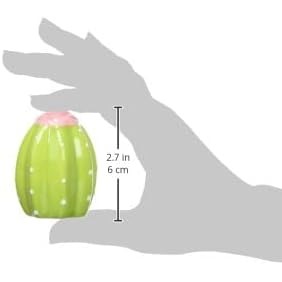 cactus green ceramic salt pepper set, 2 pieces Excelsa