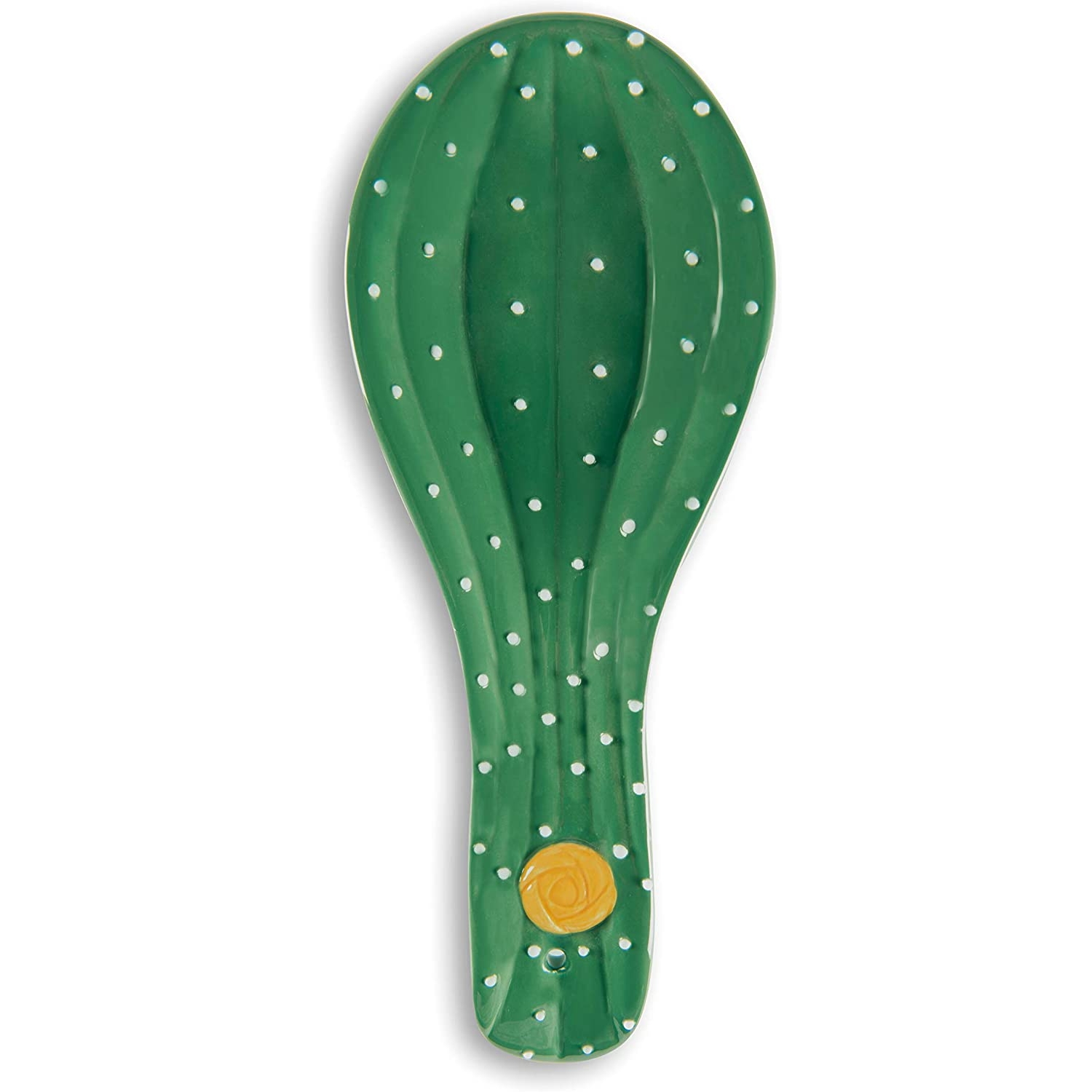 Portamestolo Brandani A Forma Di Cuore - Design Elegante In Porcellana Con Supporto Bambù - Foto 4