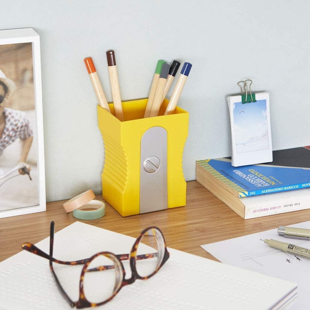 Balvi porta matite Sharpener temperino gialloplastica Balvi