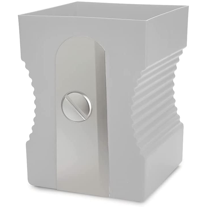 Corbeille à papier Balvi Aiguiseur aiguiseur en plastique gris Balvi