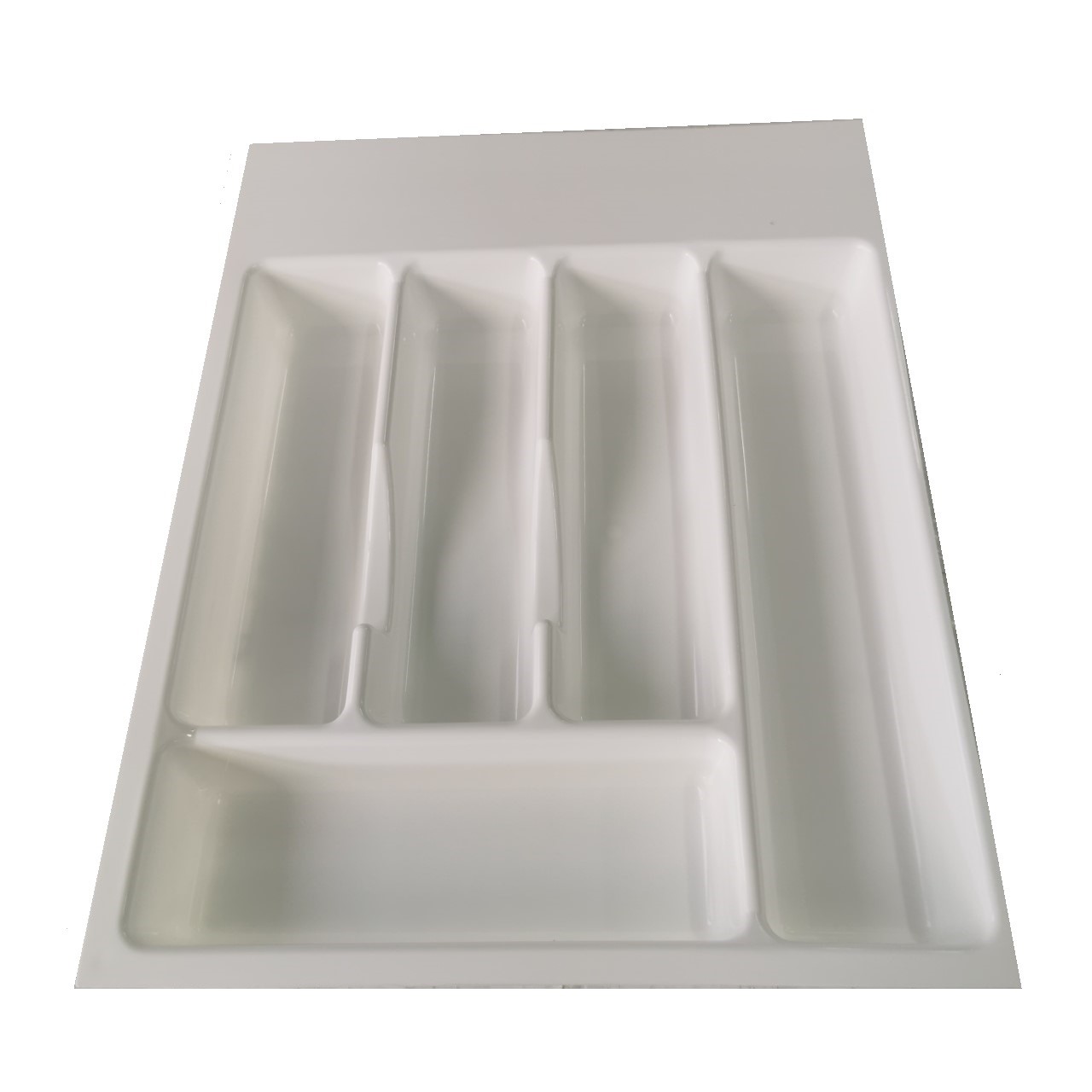 Portaposate plastica per cassetto cucina 45 cm colore bianco rifilabile -  Af Interni - Af Interni Shop