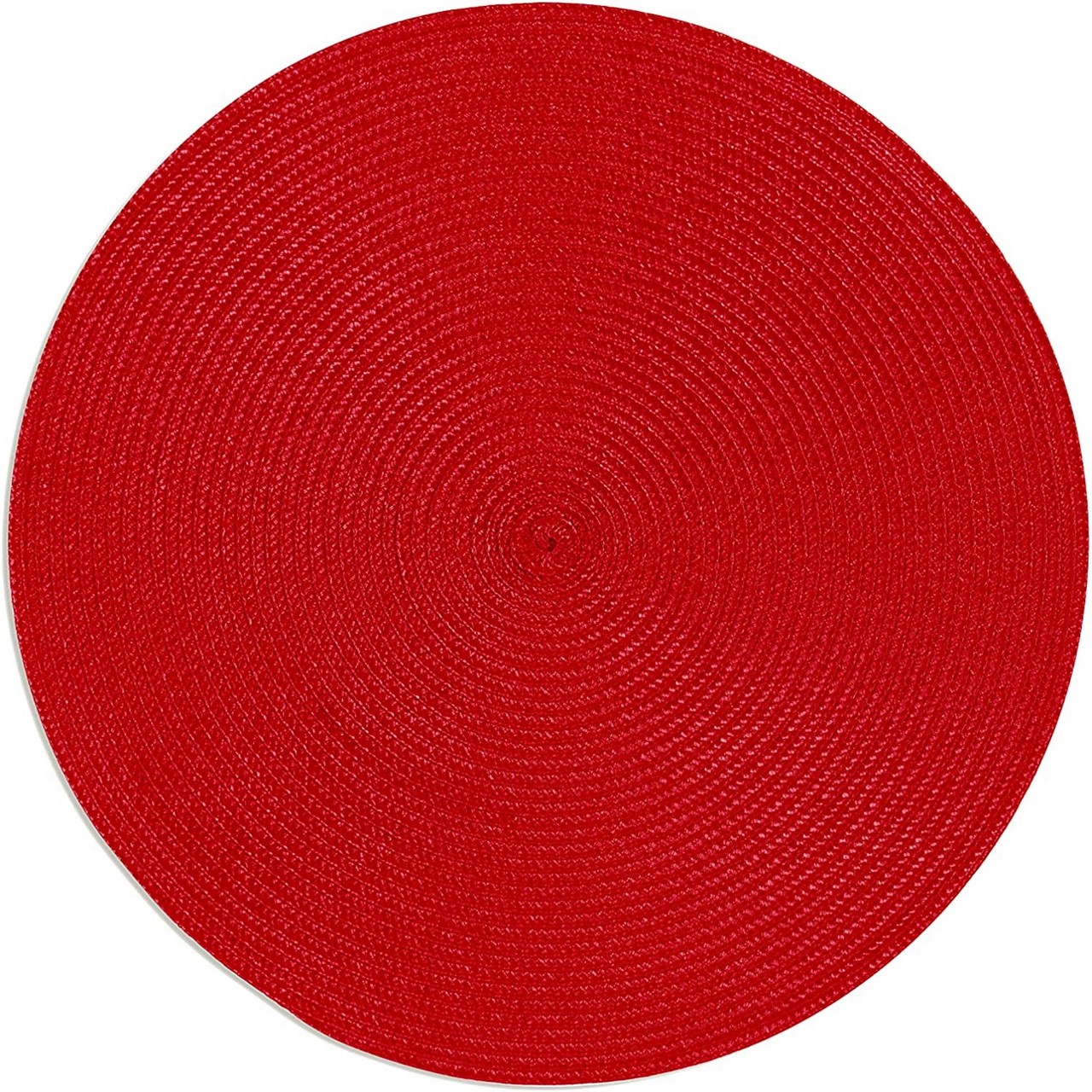 Tovaglia Rotonda In Spandex Rossa – 1,8 M X 183 Cm, Con Angoli Elasticizzati Per Feste