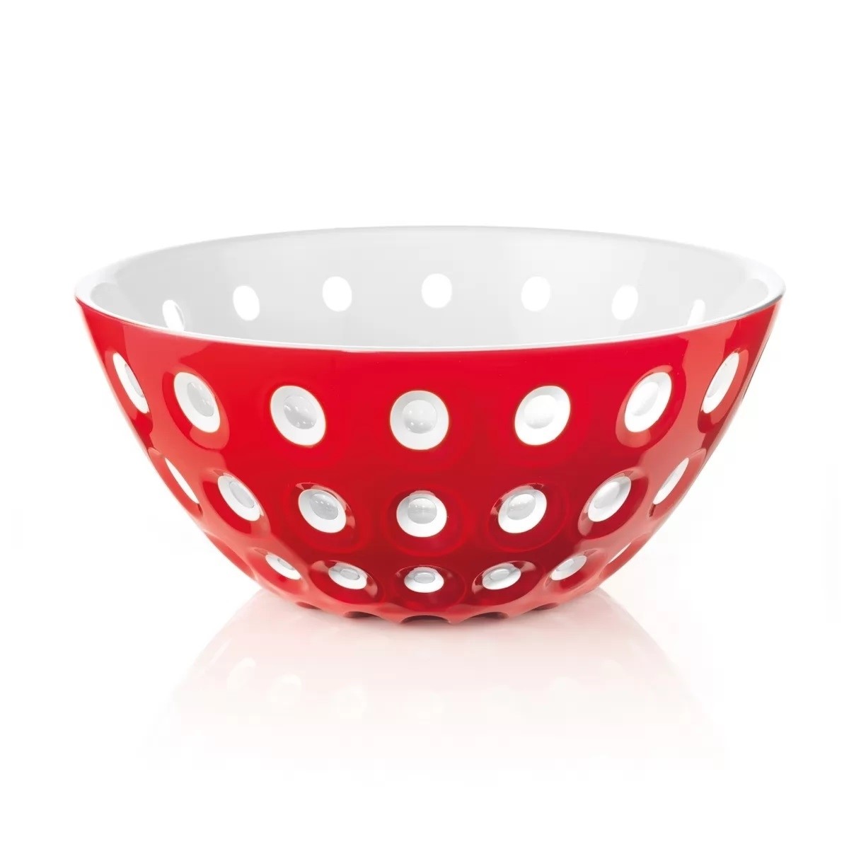 Guzzini Le Murrine Ø 25 contenitore L rosso/bianco Guzzini