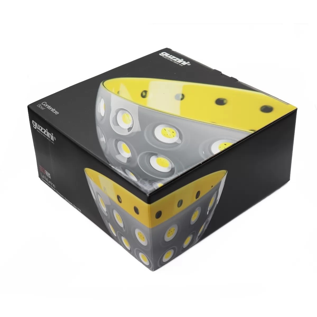 Guzzini Le Murrine Ø 25 cm contenitore L giallo/bianco/grigio diametro  Guzzini