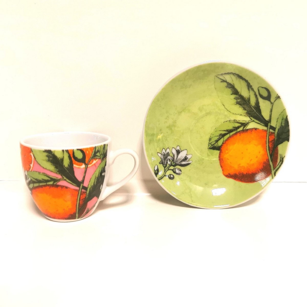 Acquista online Excelsa Ribeira Set of 6 coffee cups with saucer, Porcelain cod.64446 Excelsa