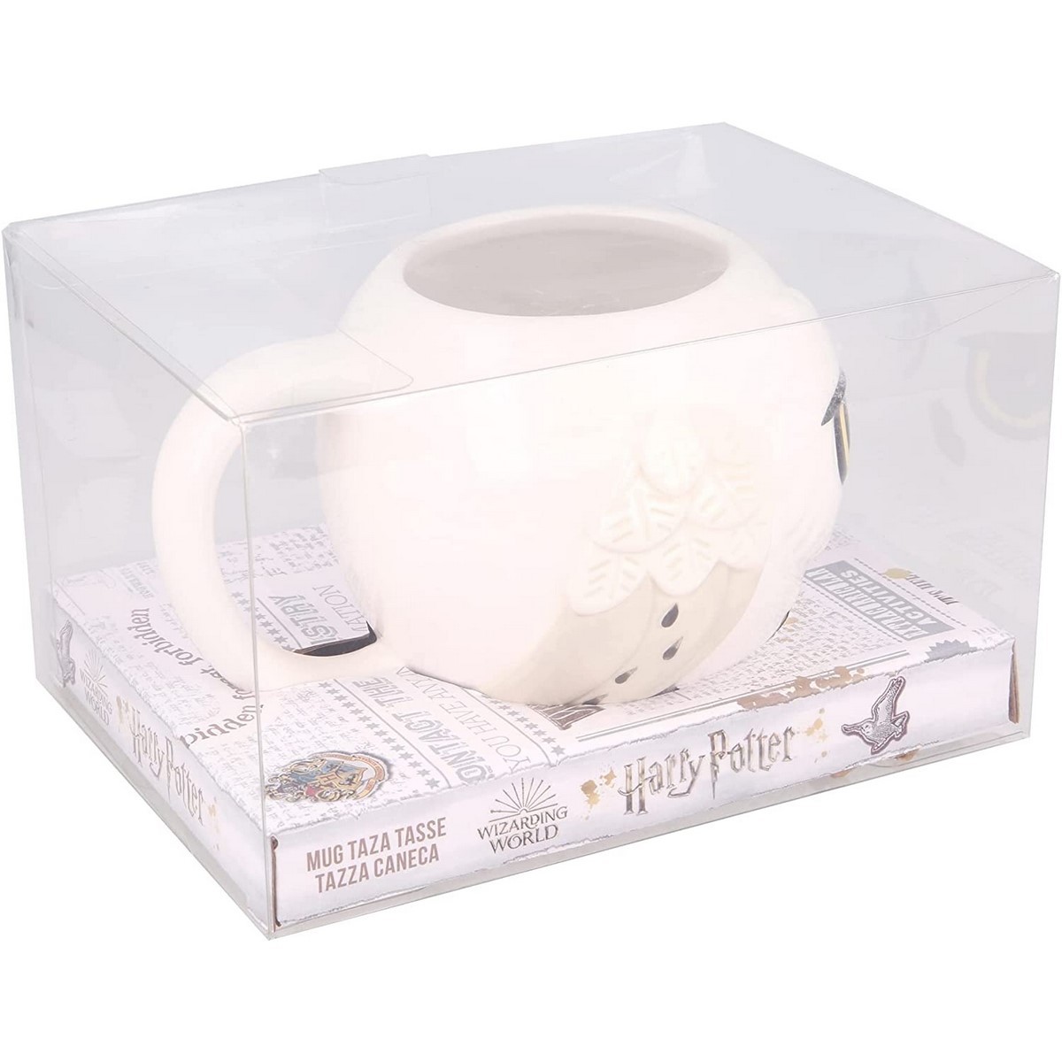 HARRY POTTER Gobelet Jumbo en céramique Ml 445 design Hedwige Af Interni