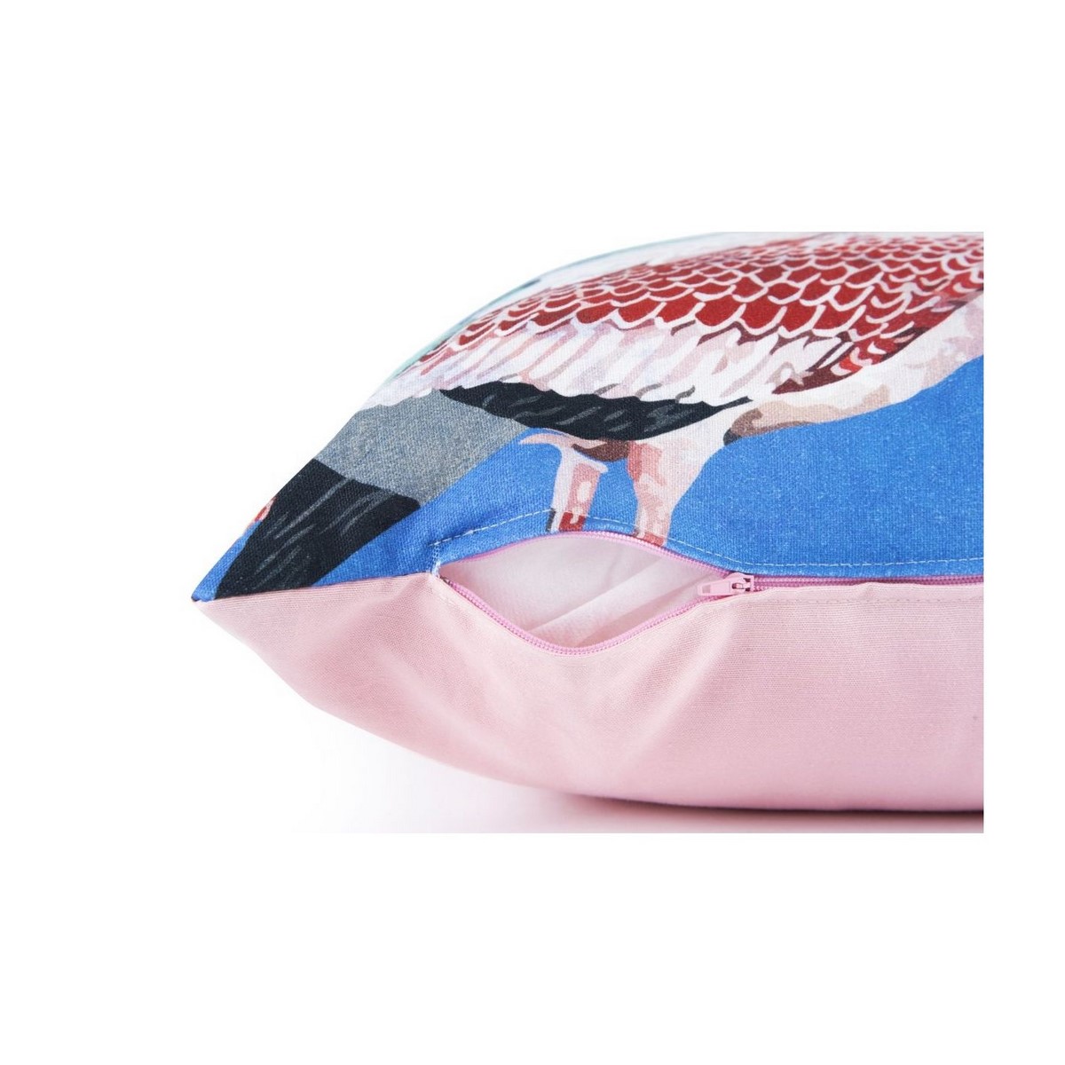 Decorative cushion Rhapsody 45x45, cotton pillowcase stuffing included Excelsa