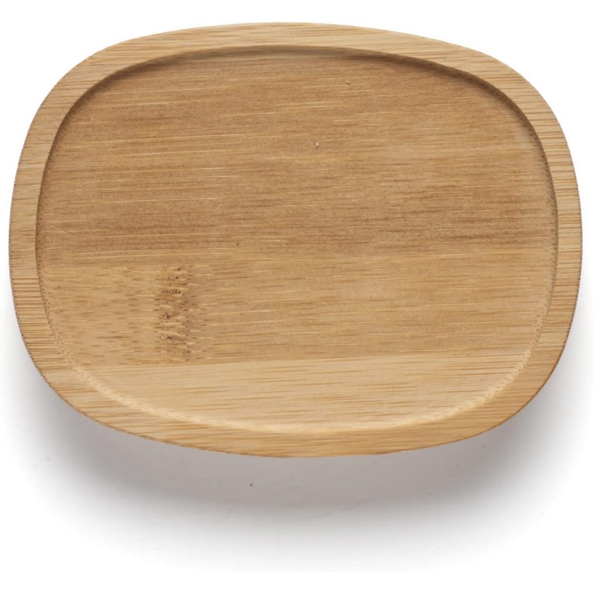 Guzzini Tierra Jar Small recycled plastic and Bamboo, white cod.181801156 Guzzini