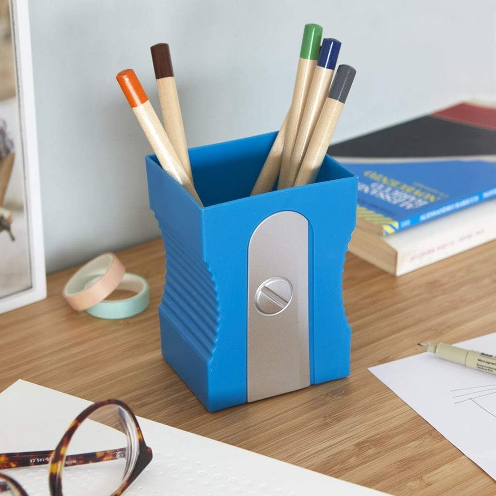 Balvi pencil holder Sharpener light blue plastic Balvi