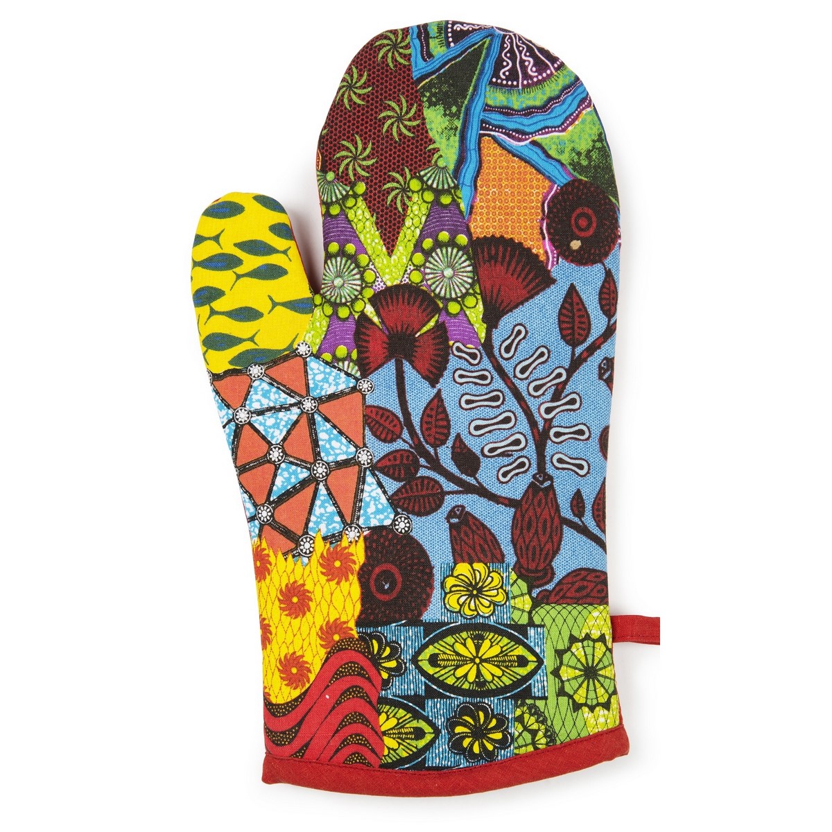 Excelsa Guanto forno Afrika trapuntato cotone cod.65893