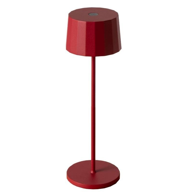Acquista online red rechargeable dimmable Twiggy LED table lamp Marino Cristal