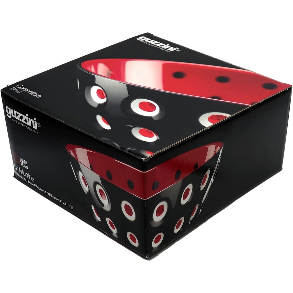 Guzzini Le Murrine ciotola contenitore nero Ø 20 cm cod.279420146 Guzzini