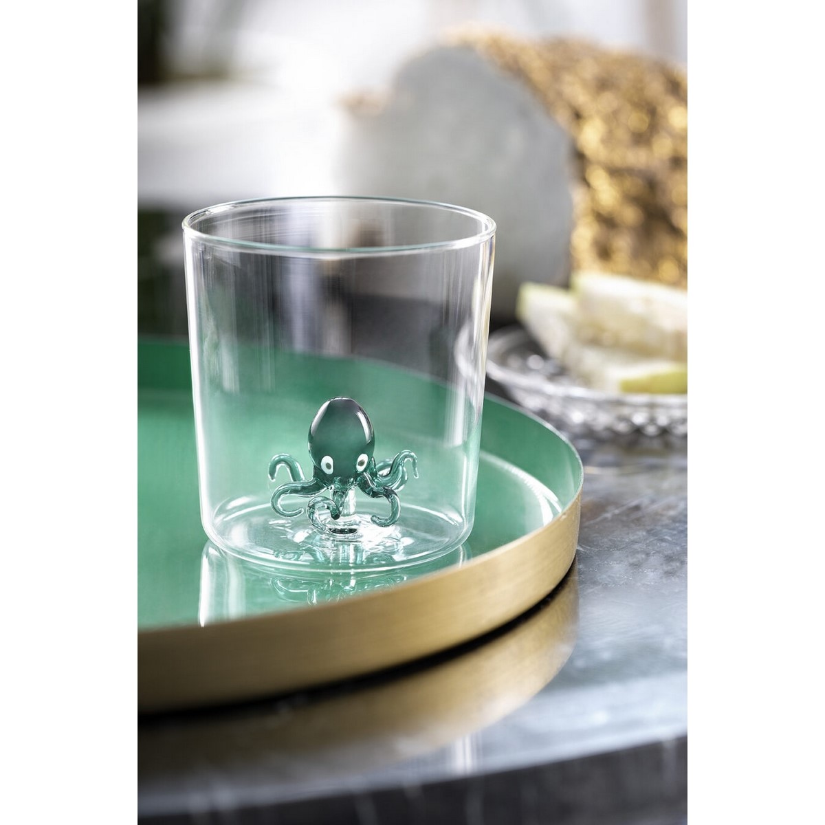 Henriette set de 6 verres Deep sea ML 300 verre borosilicaté D18397 Henriette