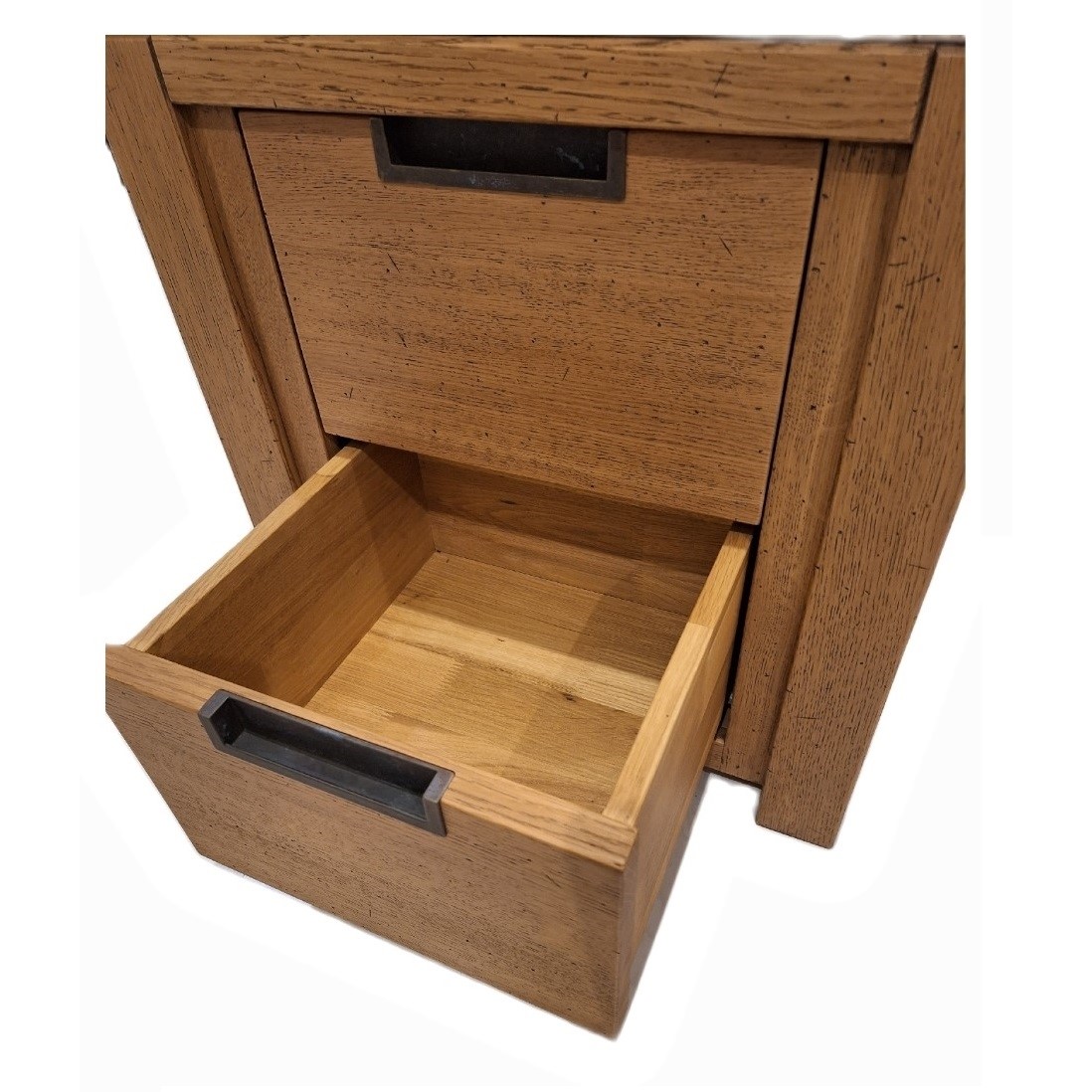 Acquista online Devina Nais comodino legno 2 cassetti Holland naturale Devina nais