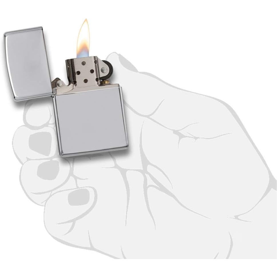 Acquista online Zippo polished chrome lighter code 250 Zippo