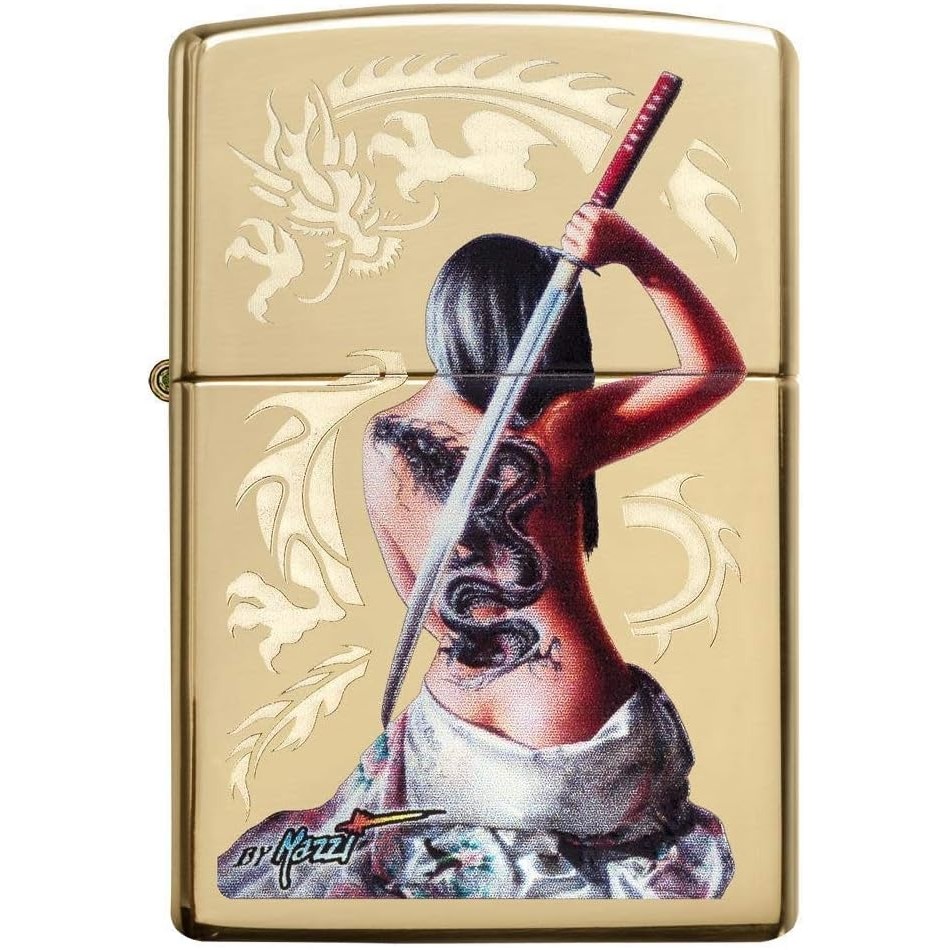 Acquista online Zippo lighter Mazzi Orienta Lady gold Cod.29668 Zippo