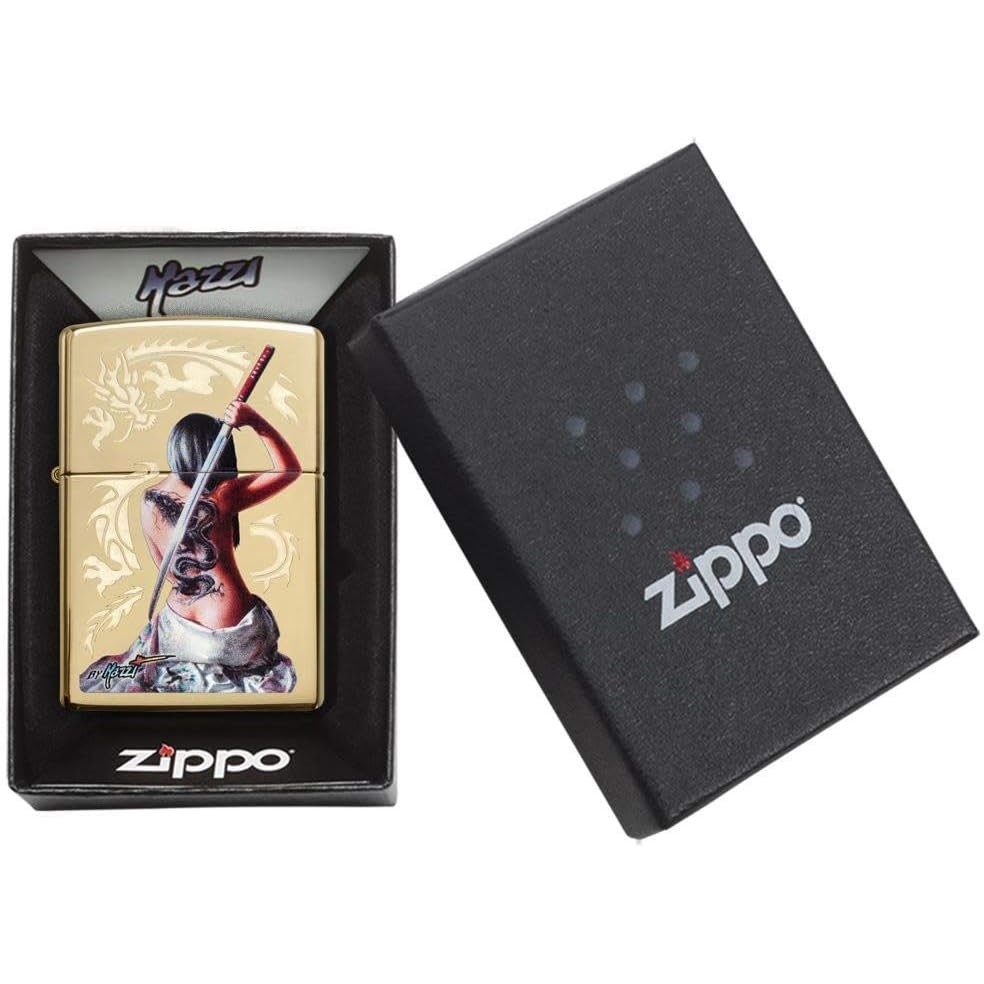 Acquista online Zippo lighter Mazzi Orienta Lady gold Cod.29668 Zippo