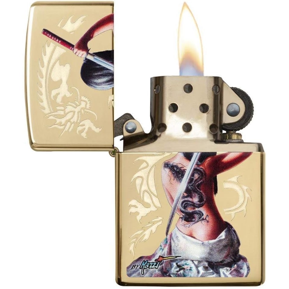 Acquista online Zippo lighter Mazzi Orienta Lady gold Cod.29668 Zippo