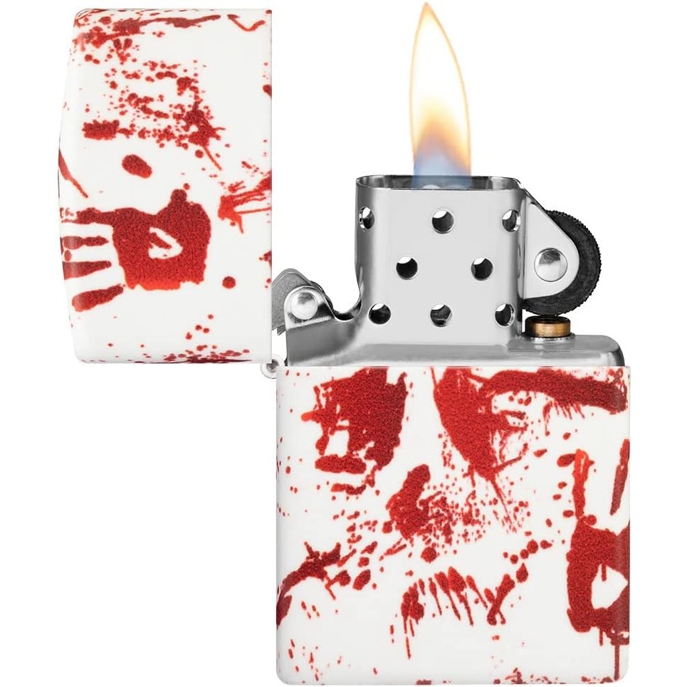 Acquista online Zippo lighter Bloody hand 49808 windproof rechargeable Made in USA Zippo