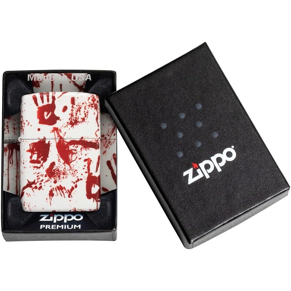 Acquista online Zippo lighter Bloody hand 49808 windproof rechargeable Made in USA Zippo