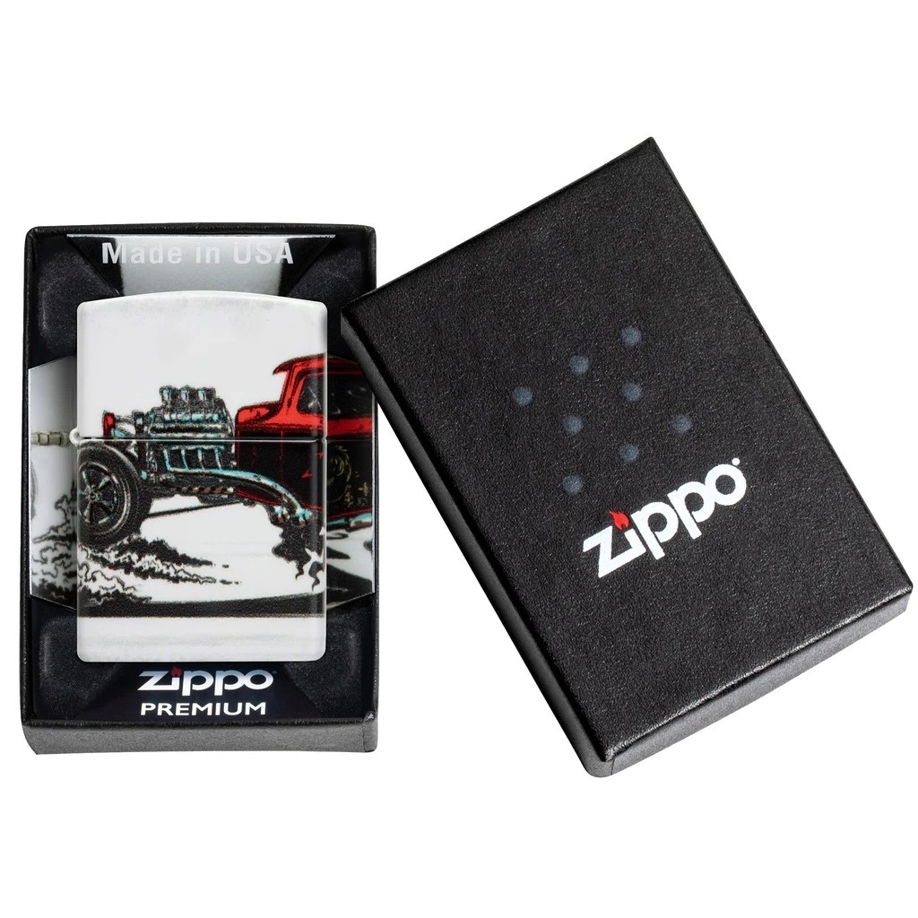 Acquista online Zippo lighter Bloody Hot rod 48660 windproof rechargeable Made in USA Zippo