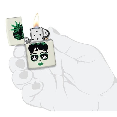 Acquista online Zippo lighter Cannabis design cod.49837 Zippo