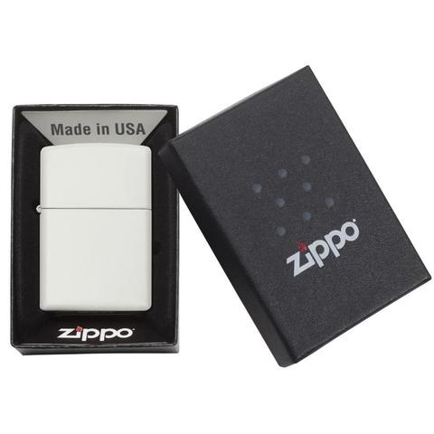 Acquista online Zippo lighter 49475 matt white windproof made in USA Zippo