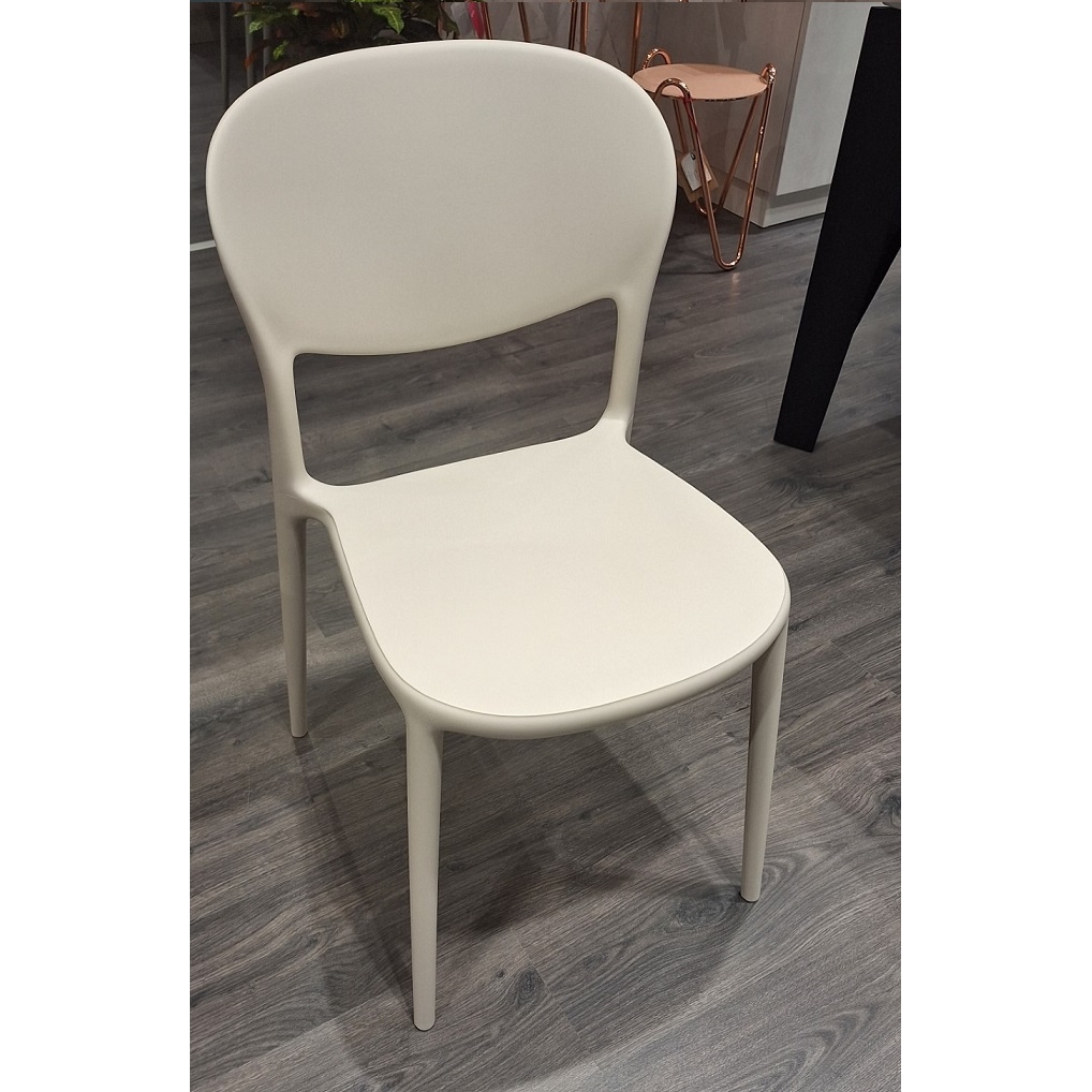 Connubia set of 4 Abby polypropylene chairs for indoors and outdoors Connubia Calligaris