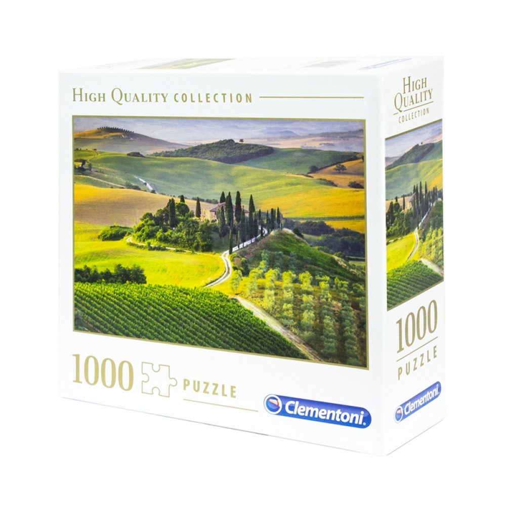 Clementoni puzzle 1000 pièces panoramique Toscane Pienza haute qualité Af Interni