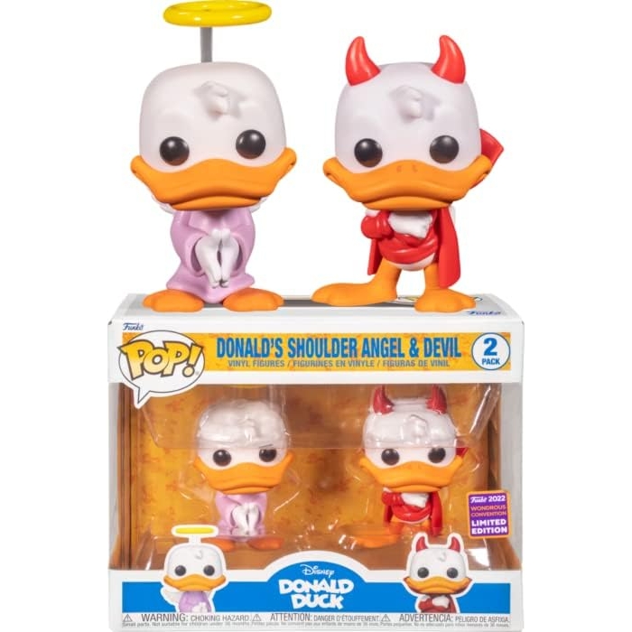 Funko POP! Disney Donald Duck Angel and Devil limited edition Pop! Funko
