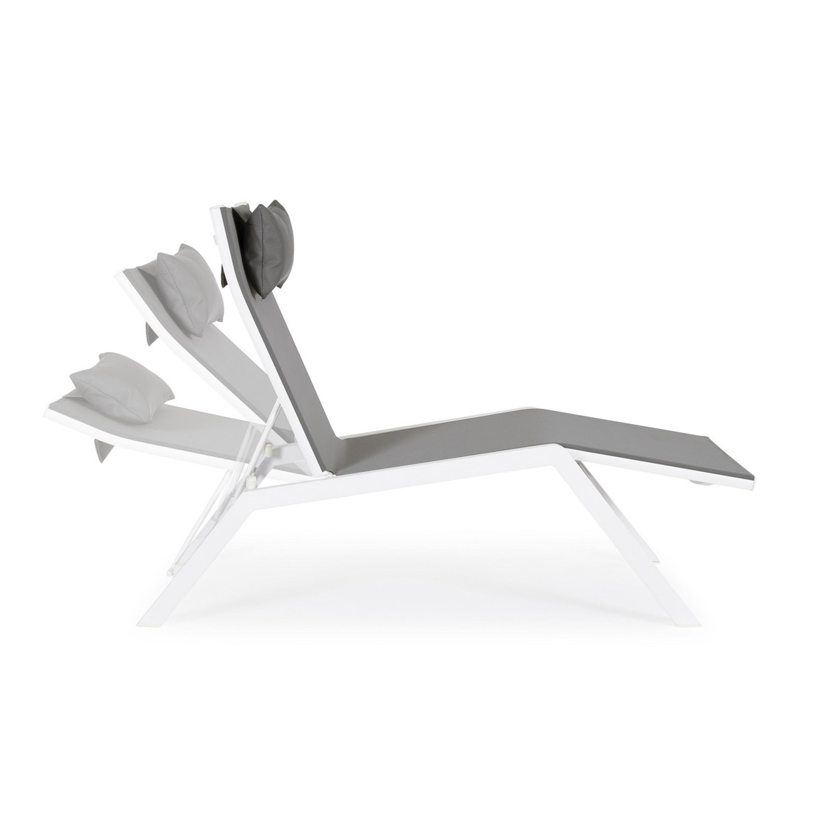 Lettino prendisole da giardino Krion Bianco Bizzotto