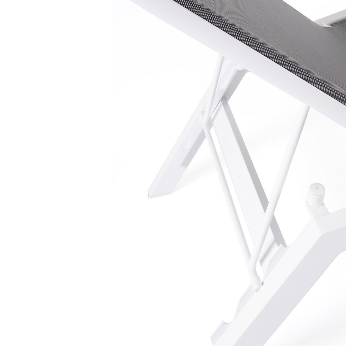 Lettino prendisole da giardino Krion Bianco Bizzotto