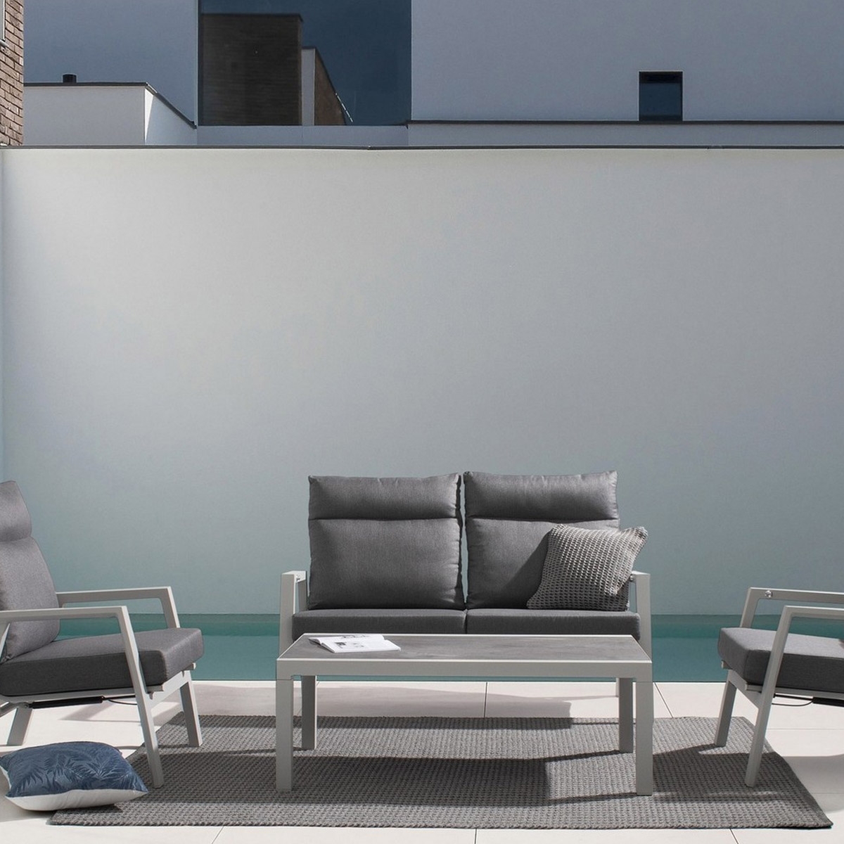 Tavolino Kledi 120x70 Lunar Bizzotto