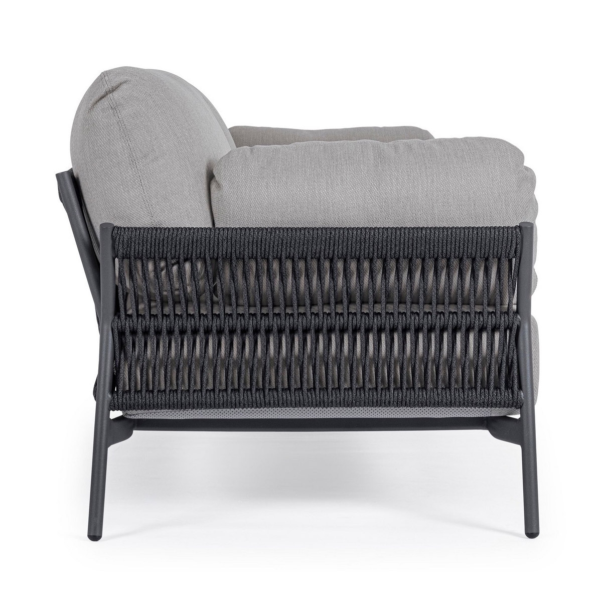 Divano 2 posti Pardis da giardino - Graphite Bizzotto