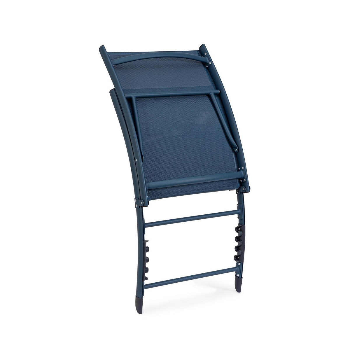 Acquista online Coppia di poltrone sdraio reclinabili Taylor Navy da giardino (2pz) Bizzotto