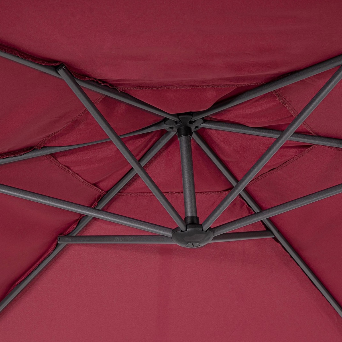 Ombrellone Braccio Tropea 3m Ant-Burgund Bizzotto